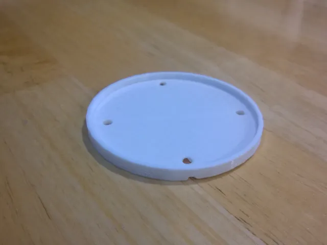 Shaving cream coaster