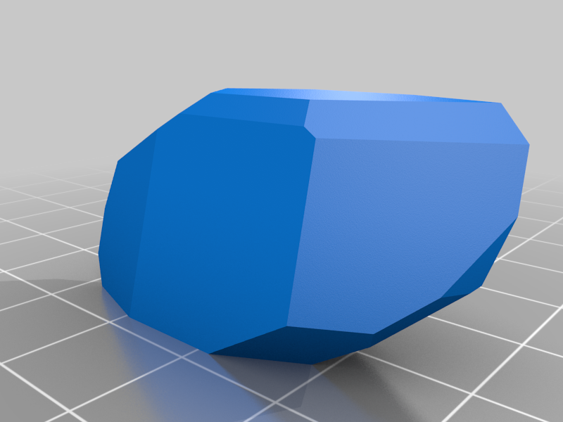 Miniatura 5 do modelo 3D Dana Crystal Models - triclinic