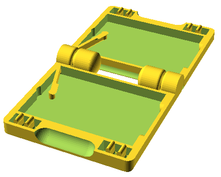 Miniatura 3 do modelo 3D Parametric SD Card Wallets