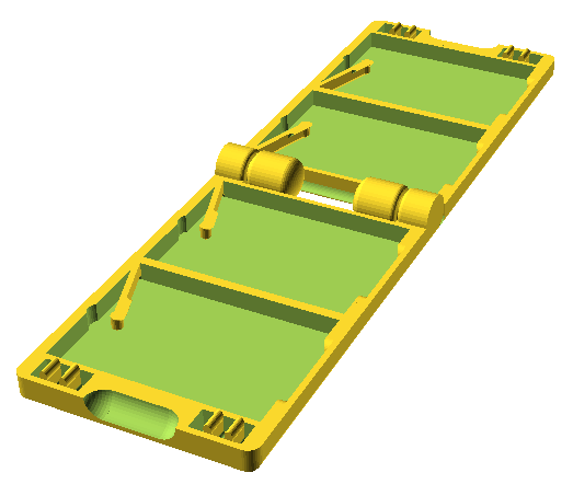 Miniatura 6 do modelo 3D Parametric SD Card Wallets