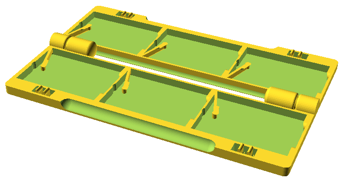 Miniatura 10 do modelo 3D Parametric SD Card Wallets