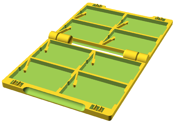 Miniatura 8 do modelo 3D Parametric SD Card Wallets