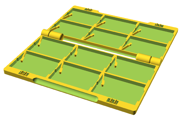 Miniatura 9 do modelo 3D Parametric SD Card Wallets