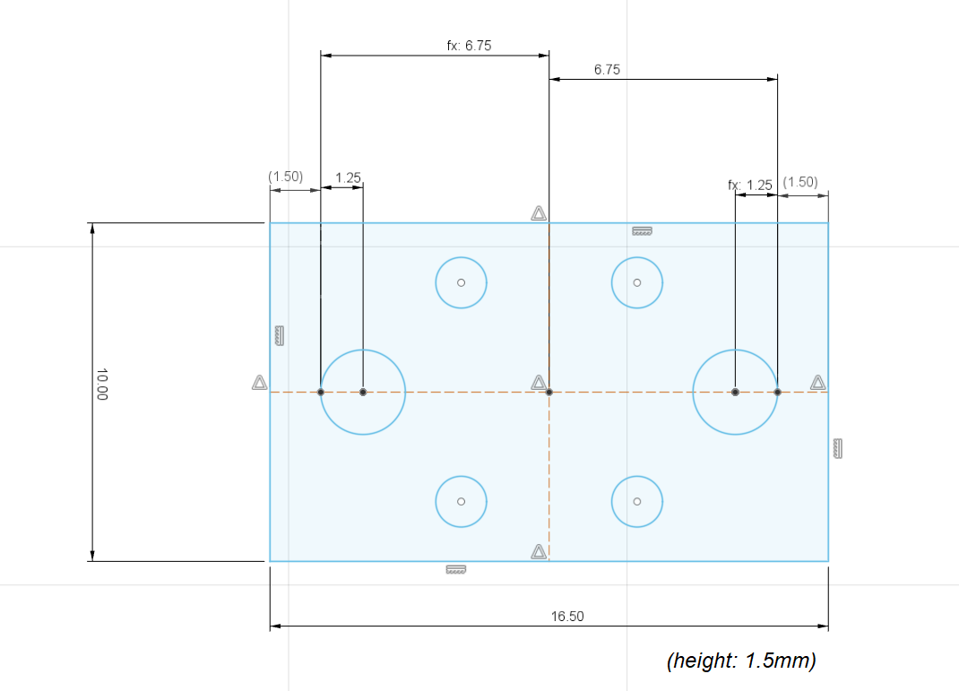 Miniatura 10 do modelo 3D 6x6mm Push button mount