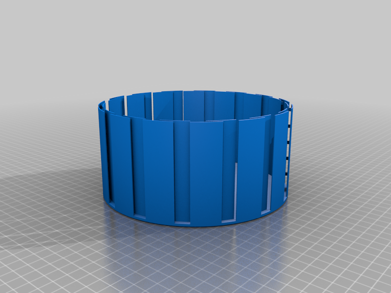 Miniatura 2 do modelo 3D Vented Ceiling Light Shade