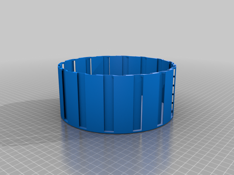 Miniatura 3 do modelo 3D Vented Ceiling Light Shade