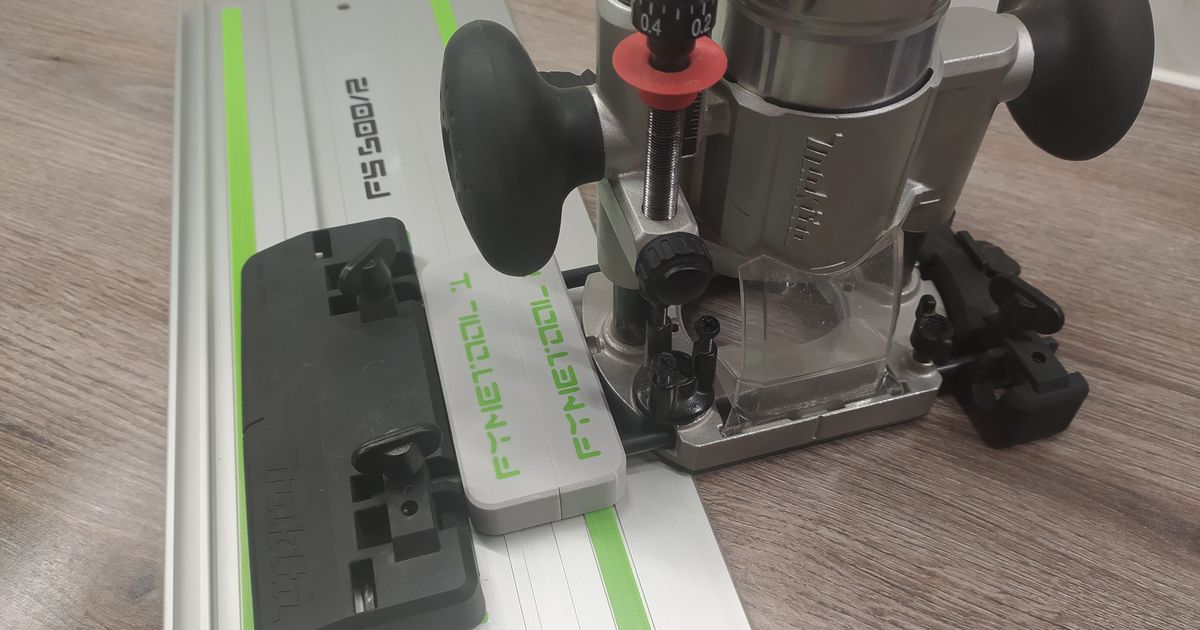 Maktia RT0700CX2 Router spacers for drywall milling by fymetool Download free STL model
