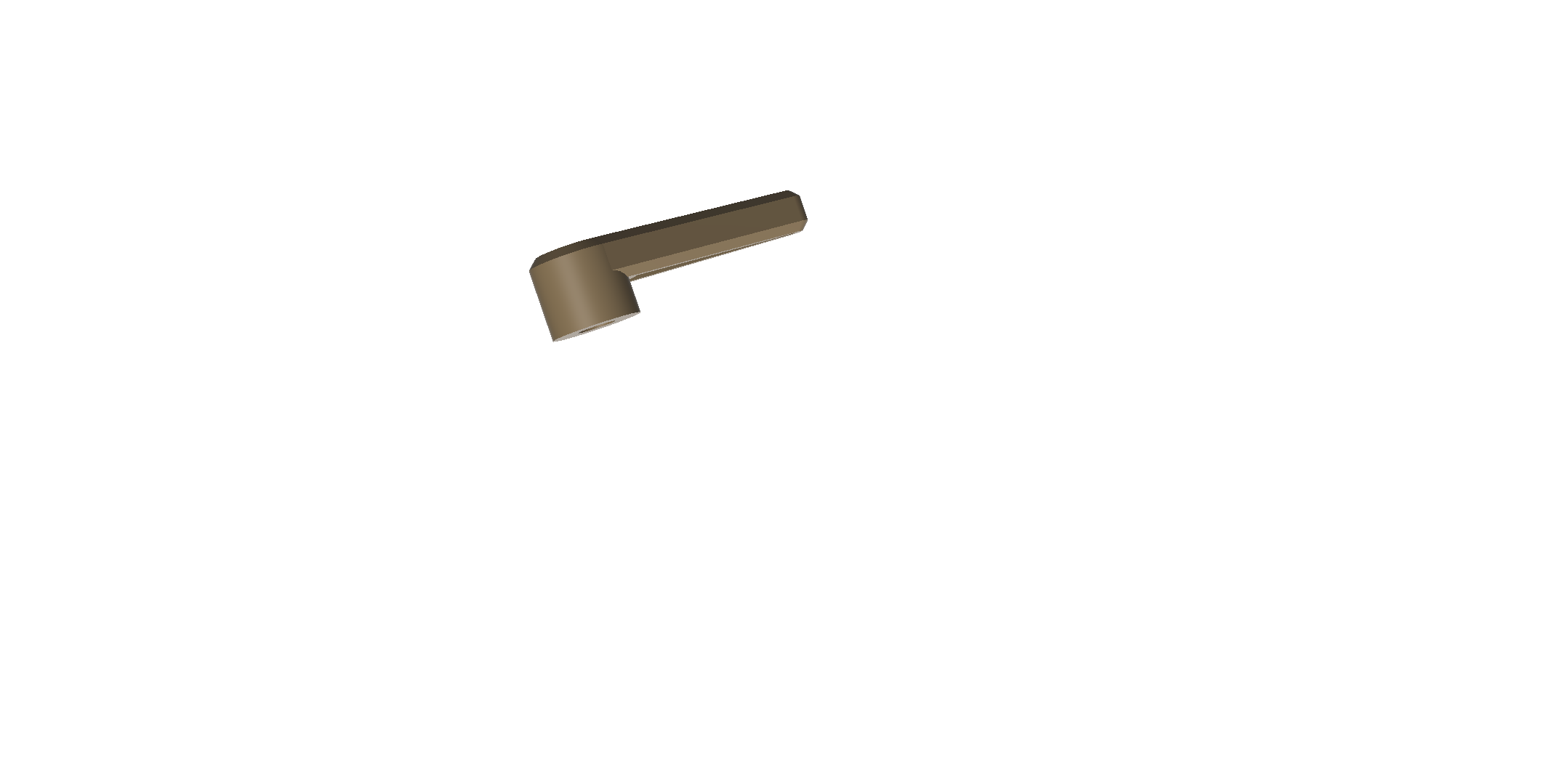 HANDLE WITH NUT INSIDE