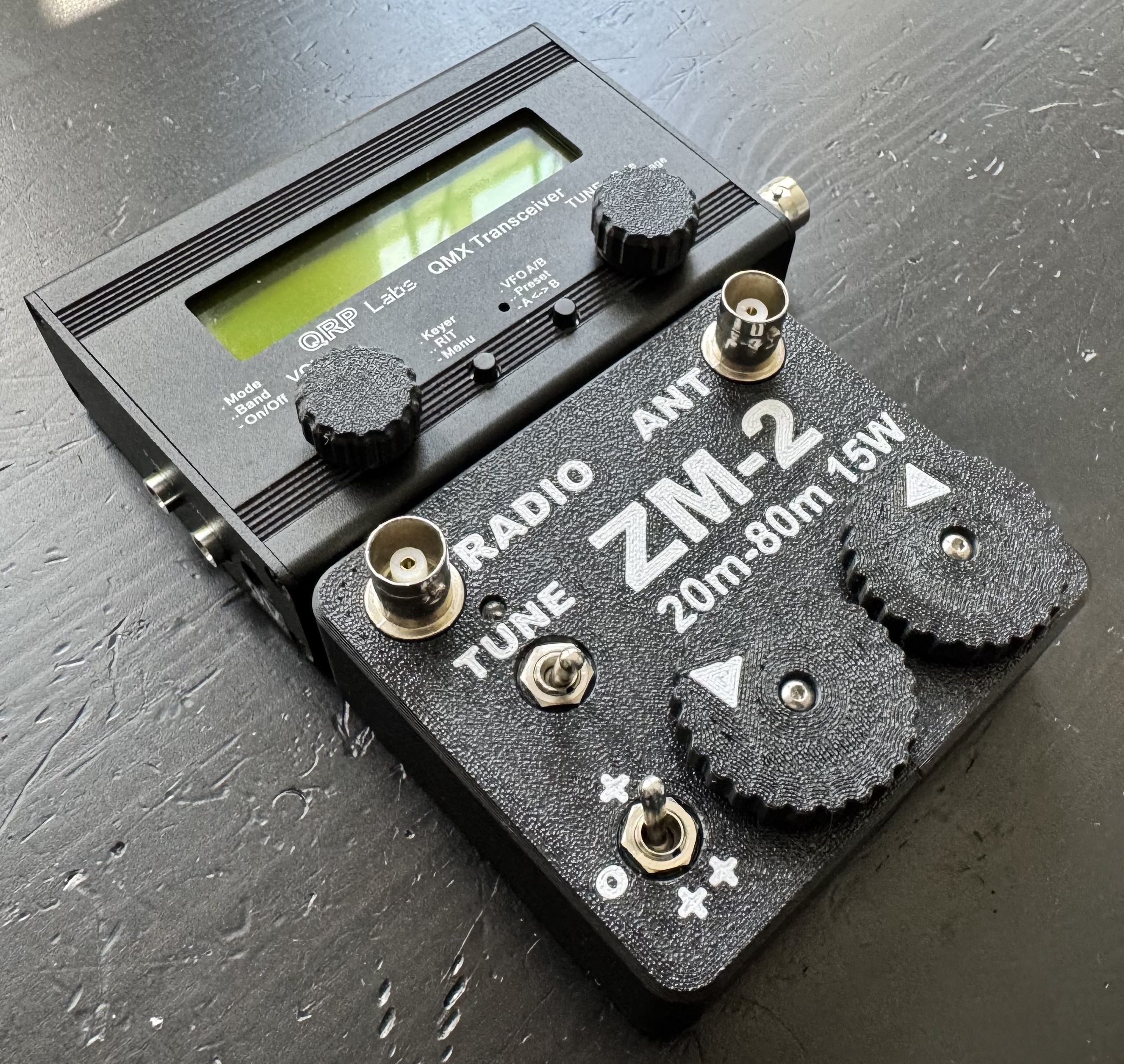 VE7ZAX Mini Emtech ZM-2 ATU clone case.