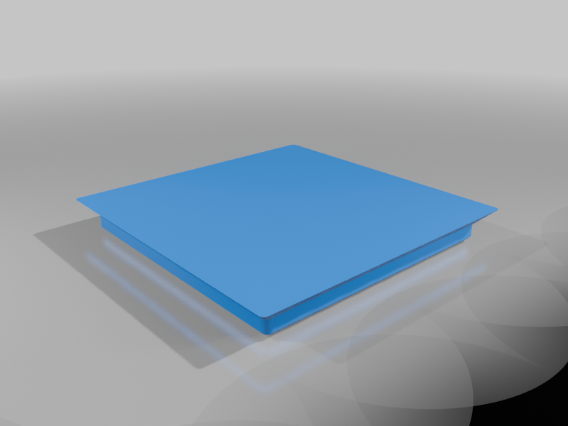 gridfinity 1x1 tile for filling in empty spots or easy modeling on top