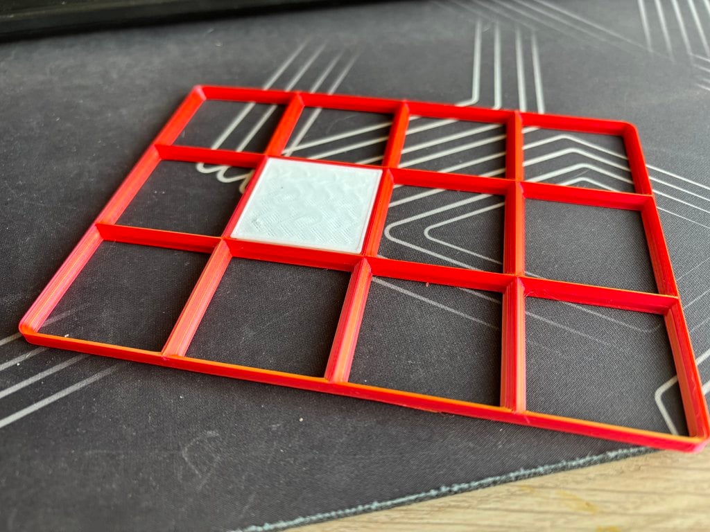gridfinity 1x1 tile for filling in empty spots or easy modeling on top — miniatura 3