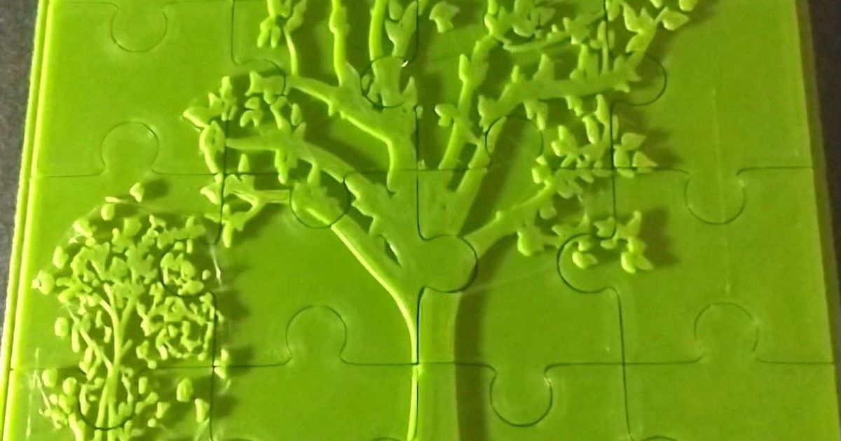 Jigsaw puzzle for the blind? TEST by NagyBig Download free STL model