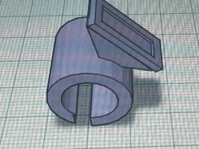 Phone holder for scooter handlebar