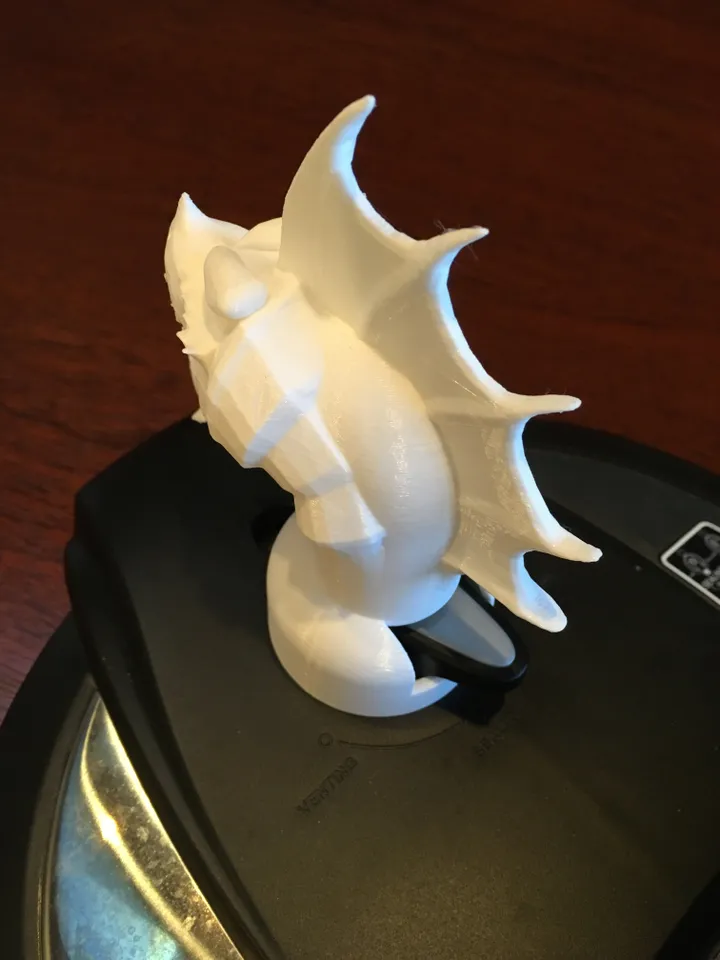 Godzilla Instant Pot Steam Diverter 3d model. Free download.