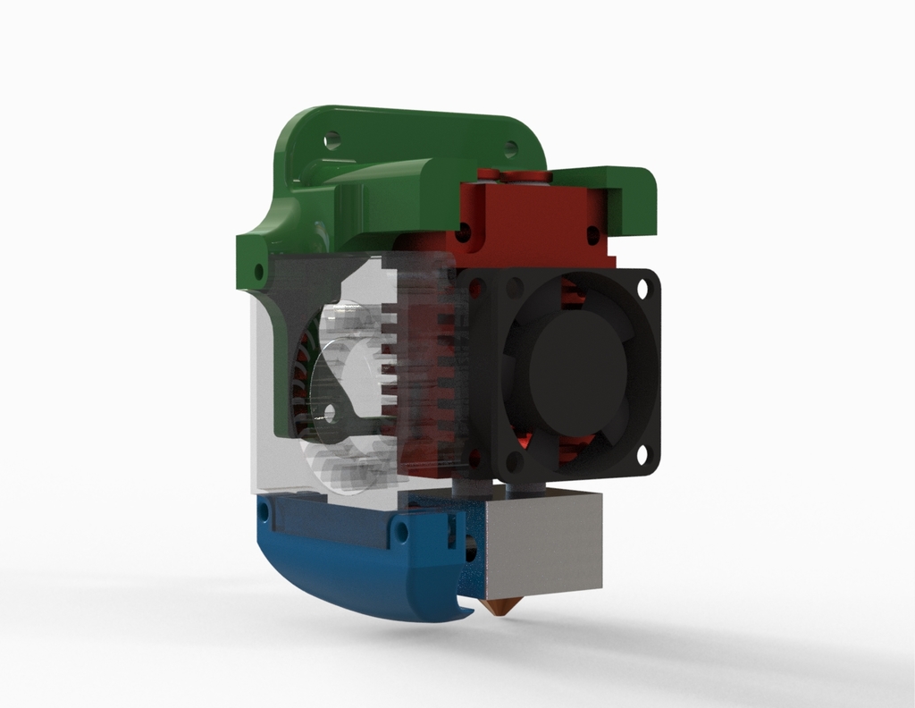 Geeetech A20m mount 2in1 bigtreetech cyclops hotend