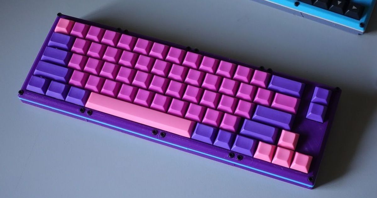 Clueboard / FC660m 66% Mechanical Keyboard v2 by sperm | Download free ...