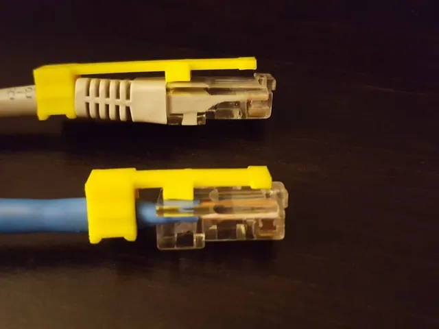RJ45 Ethernet Cable Clip Repair