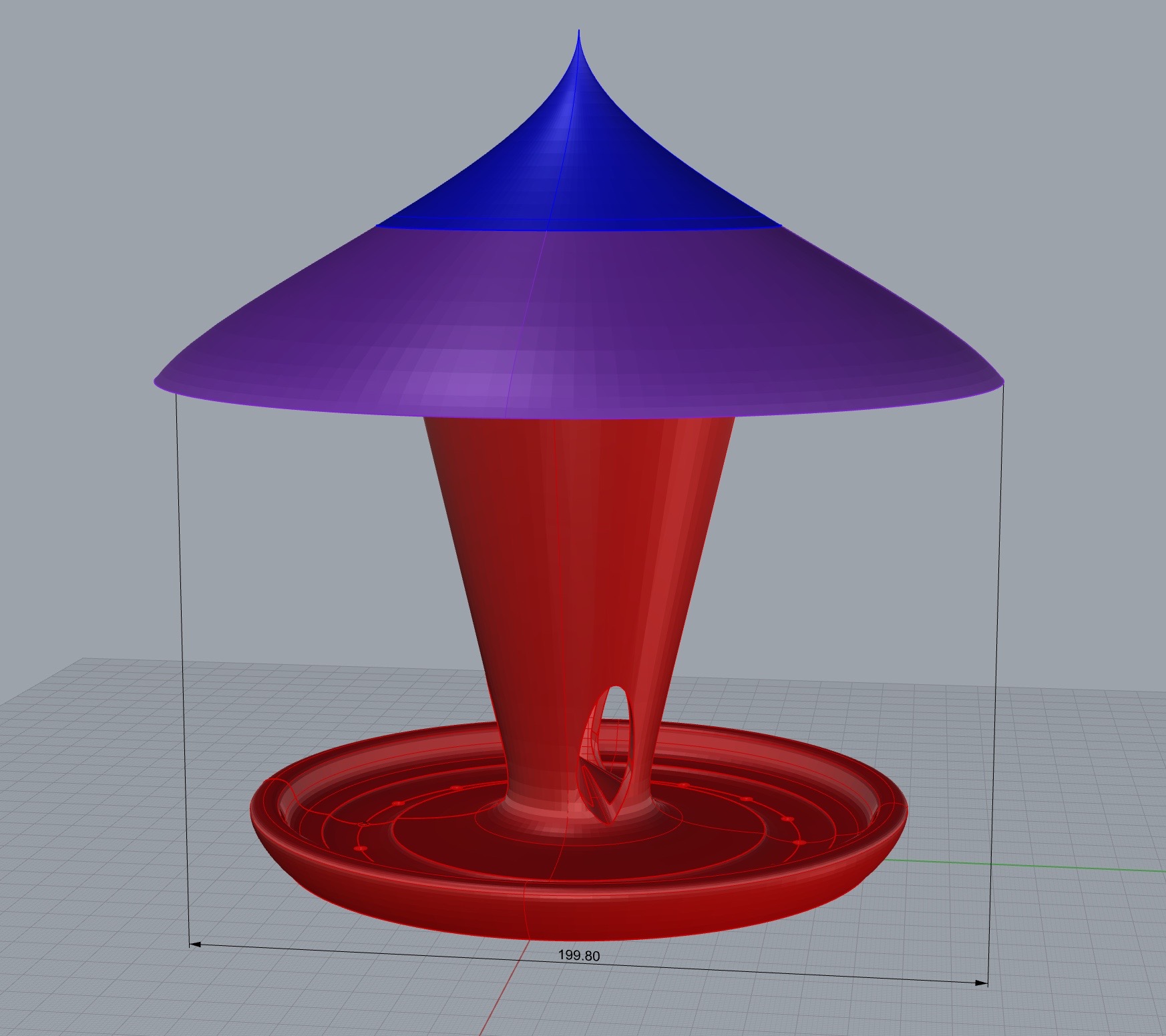 Vogelfutter Haus - Bird Feeder — thumbnail 2