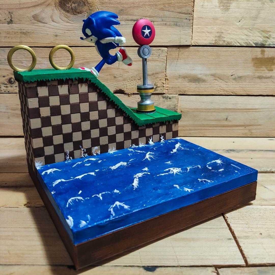 Miniatura 2 do modelo 3D Sonic