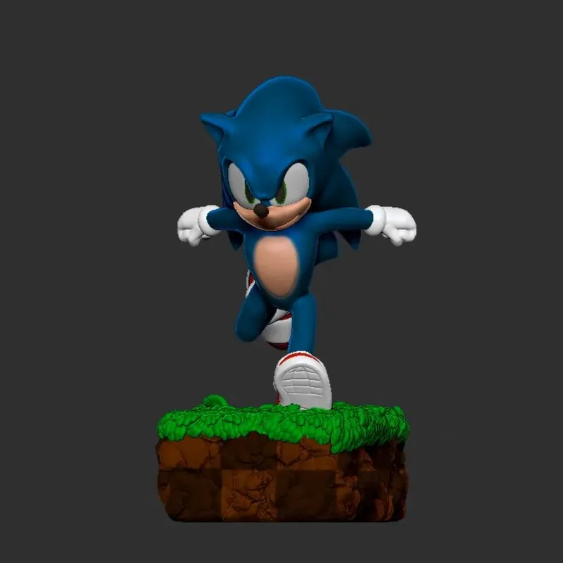 Classic Sonic 3D model 