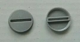 25 mm round stand for wargaming