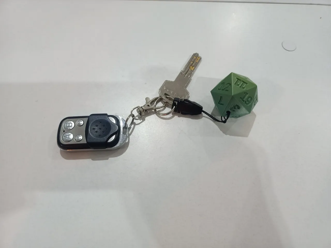 Dice Keychain