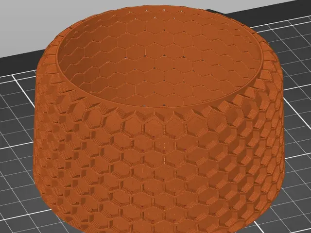 Hexagon Vase