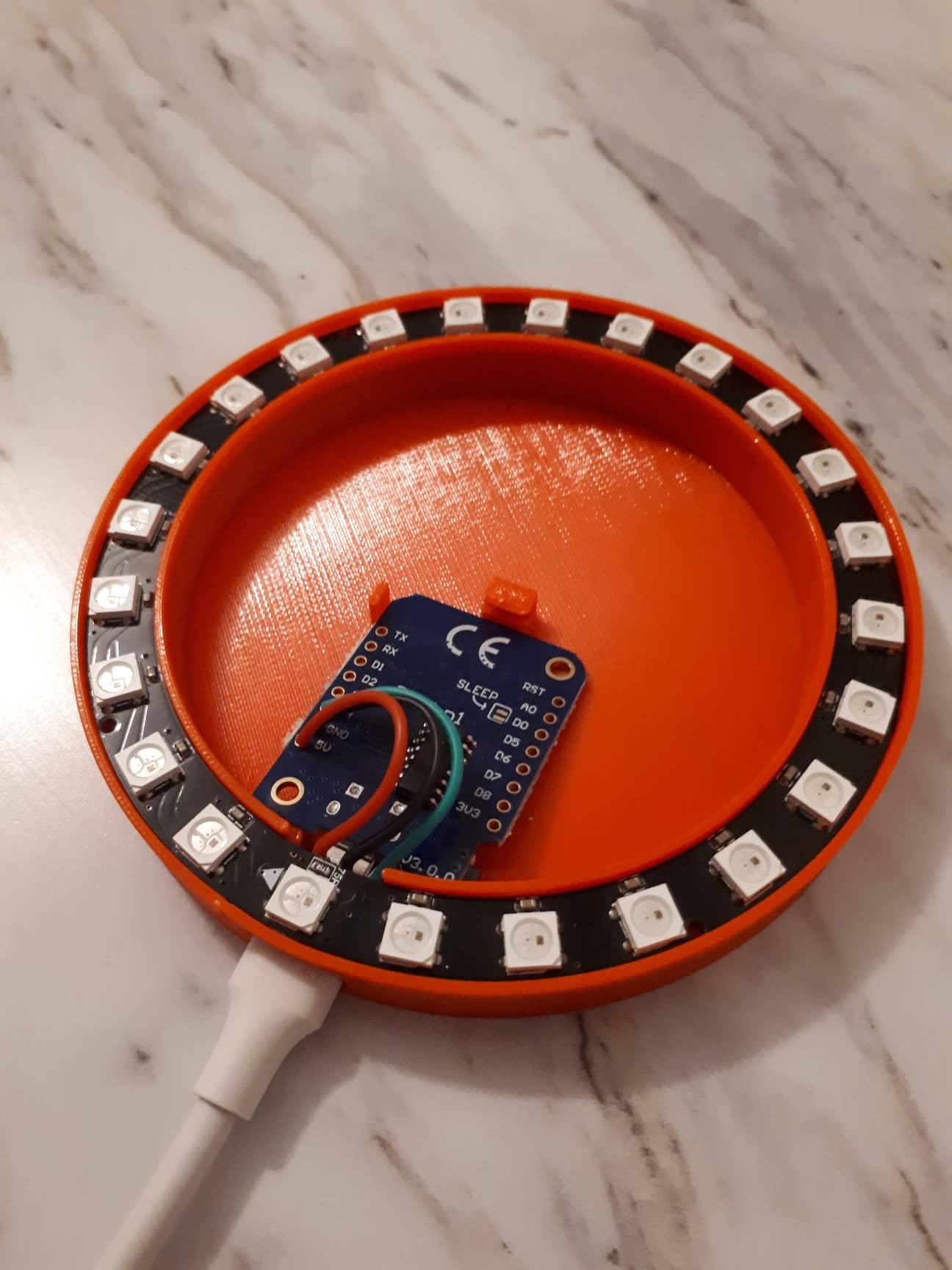 Ws2812b Octoprint Indicator by Kevin Download free STL model