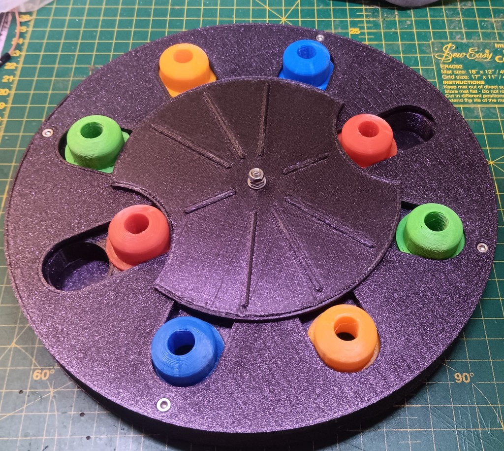 Dog feeder puzzle