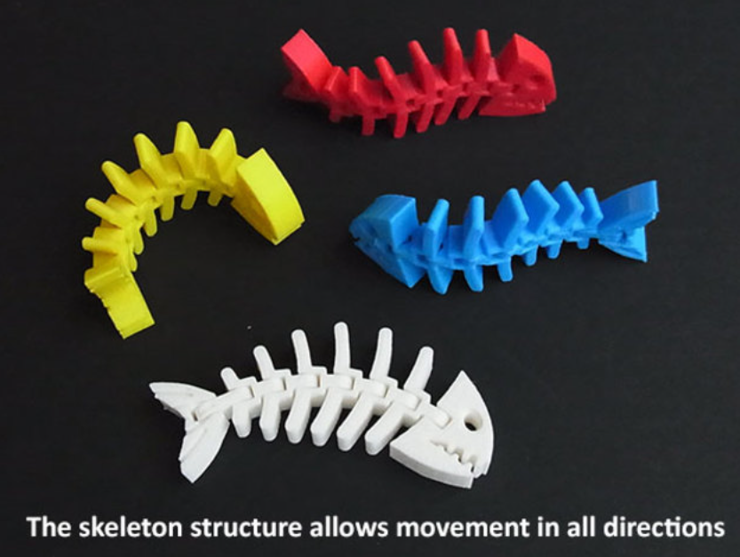 3д модель подвижная игрушка. Скелет рыбки на 3д принтере. Игрушки на 3д принтере. Подвижная игрушка на 3д принтере. Подвижный динозавр на 3d принтере.
