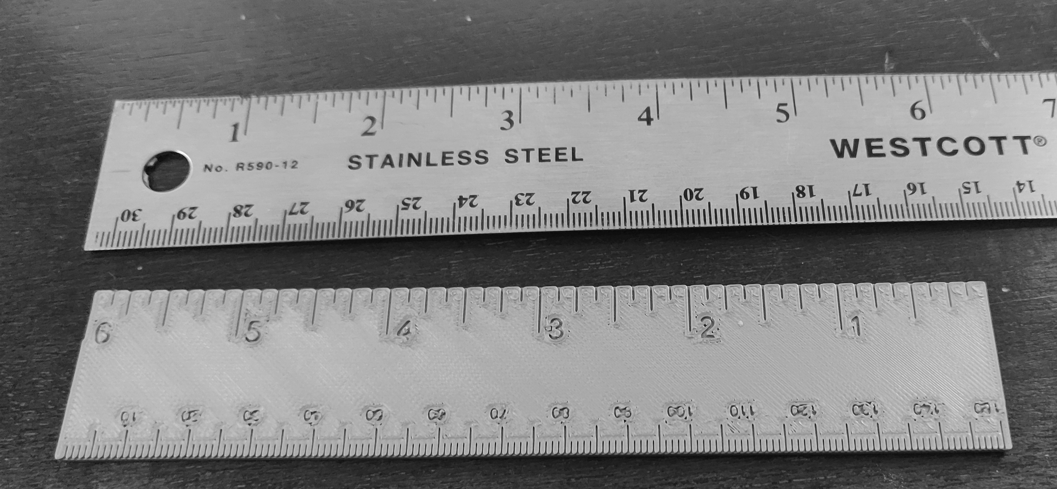 Left-Handed ruler