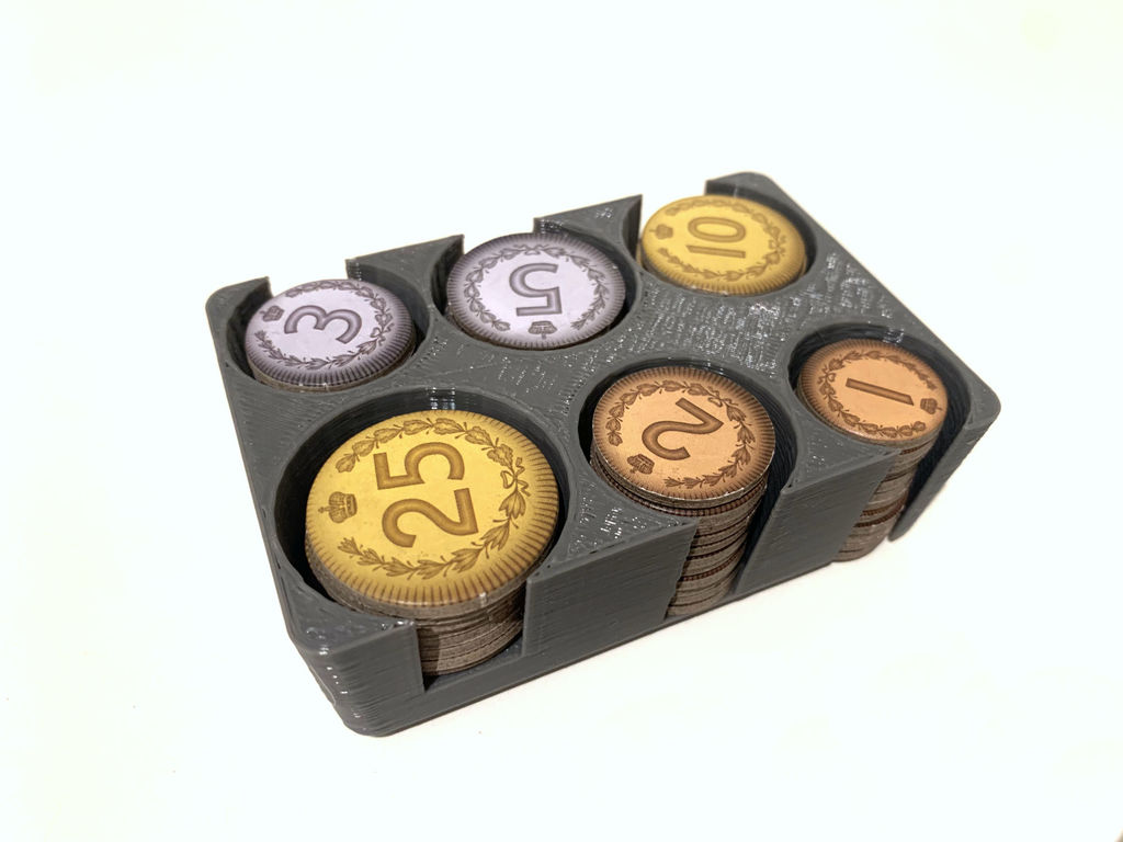 Furnace Board Game Inserts by joergp Download free STL model