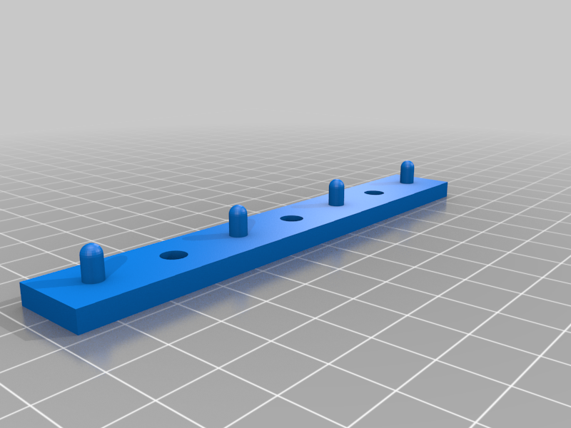 Shelf Hole Drill Template (Customizable) by joergp Download free STL