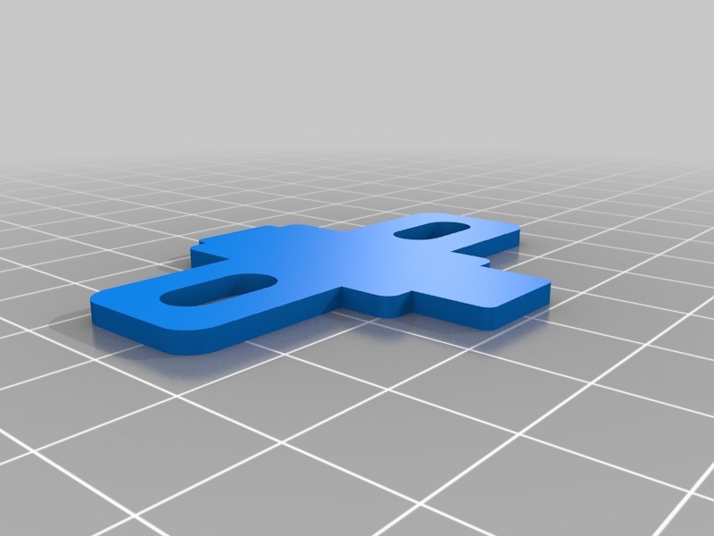 Miniatura 3 do modelo 3D Blum Hinge Spacer (Customizable)