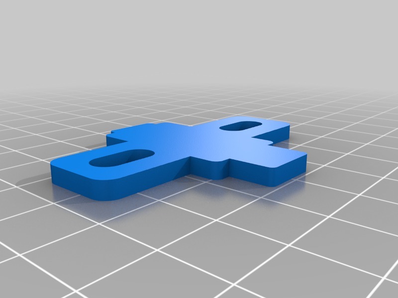 Miniatura 4 do modelo 3D Blum Hinge Spacer (Customizable)