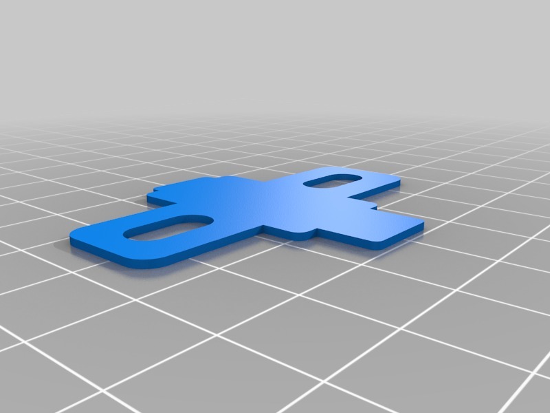 Miniatura 5 do modelo 3D Blum Hinge Spacer (Customizable)