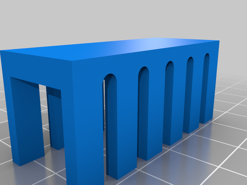 Miniatura 6 do modelo 3D Cable Holder for Drawer (Customizable)