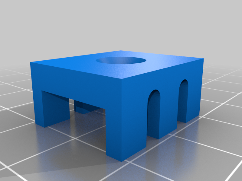 Miniatura 7 do modelo 3D Cable Holder for Drawer (Customizable)