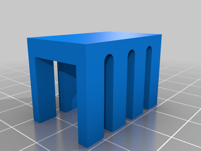 Miniatura 9 do modelo 3D Cable Holder for Drawer (Customizable)