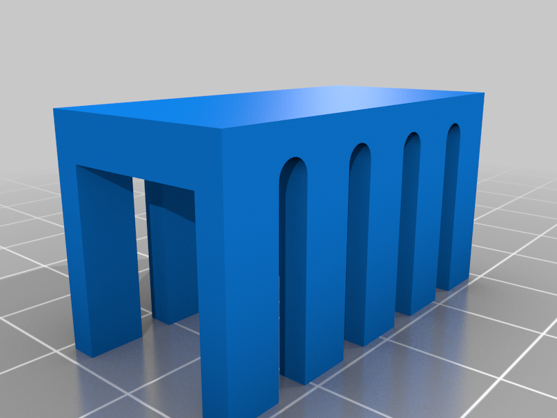 Miniatura 10 do modelo 3D Cable Holder for Drawer (Customizable)