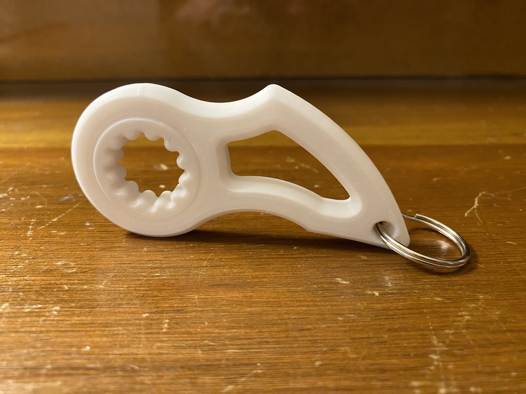 Miniatura 3 do modelo 3D Keyrambit Keychain Spinner