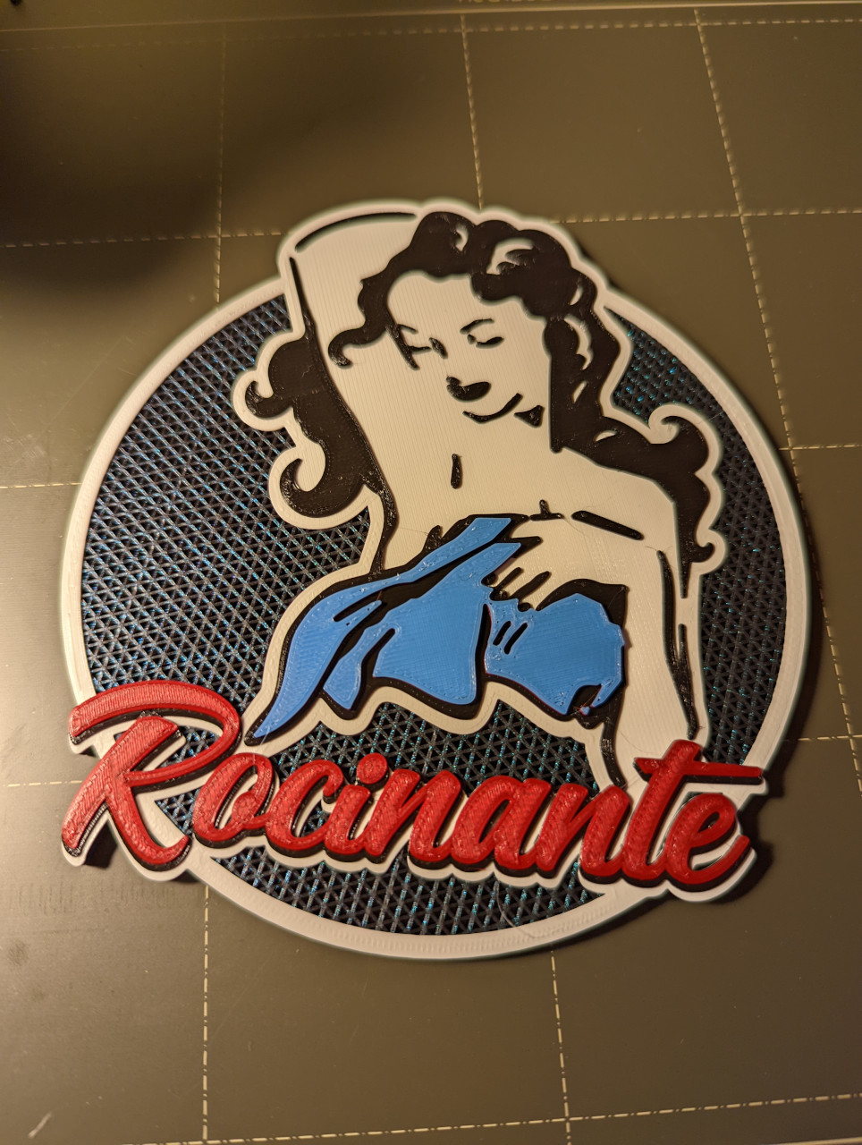 The Expanse - Rocinante Pinup Logo Coaster