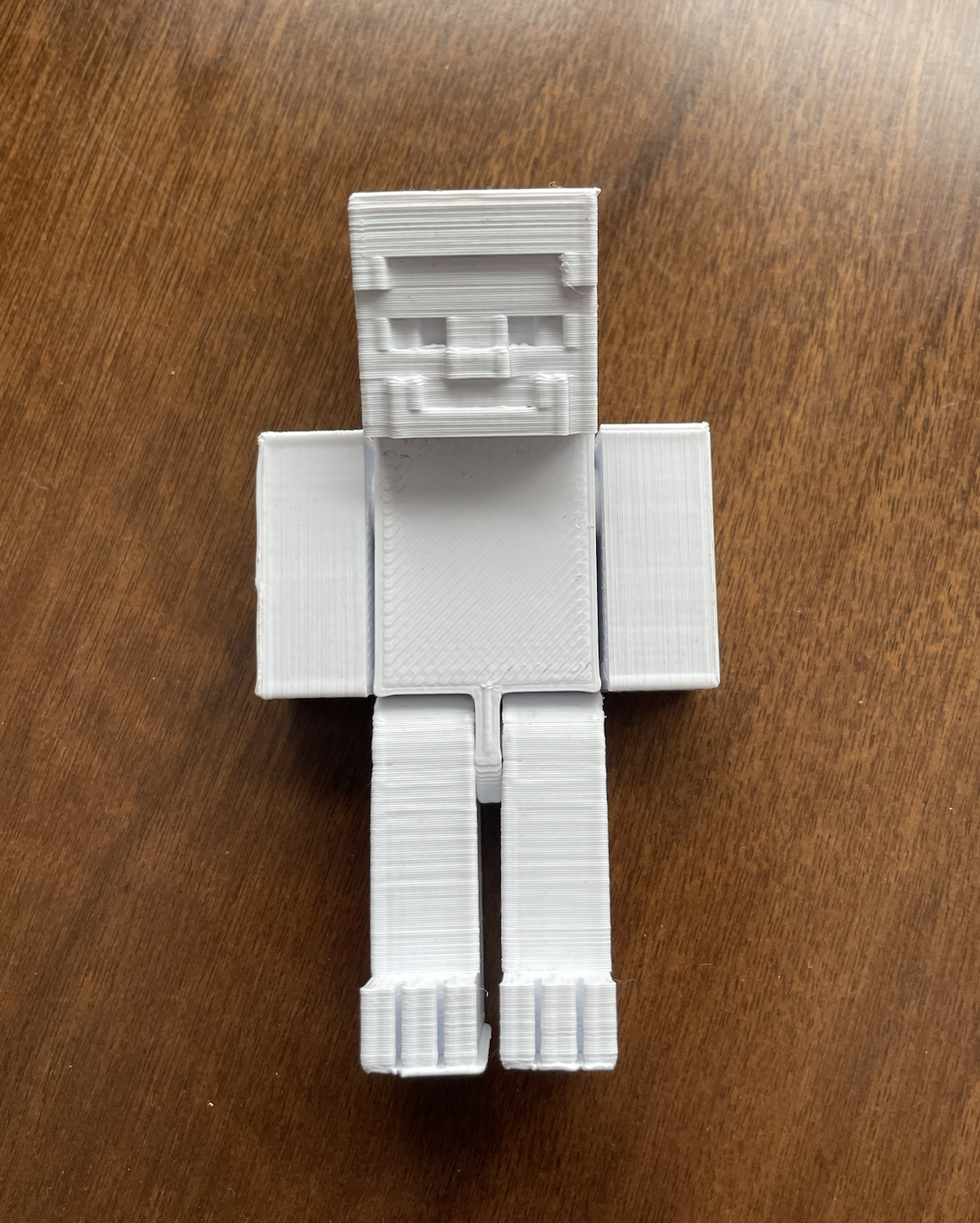Miniatura 2 do modelo 3D Minecraft Steve Action Figure
