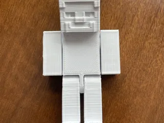 Minecraft Steve Action Figure by nikitalukhanin | Download free STL ...
