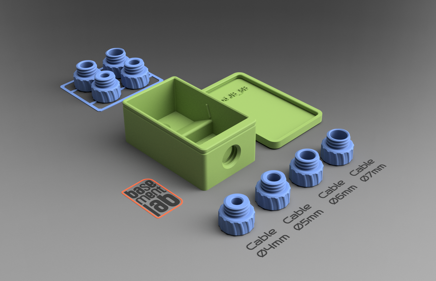 Junction Box for 5 AWG wire Splicing Connector