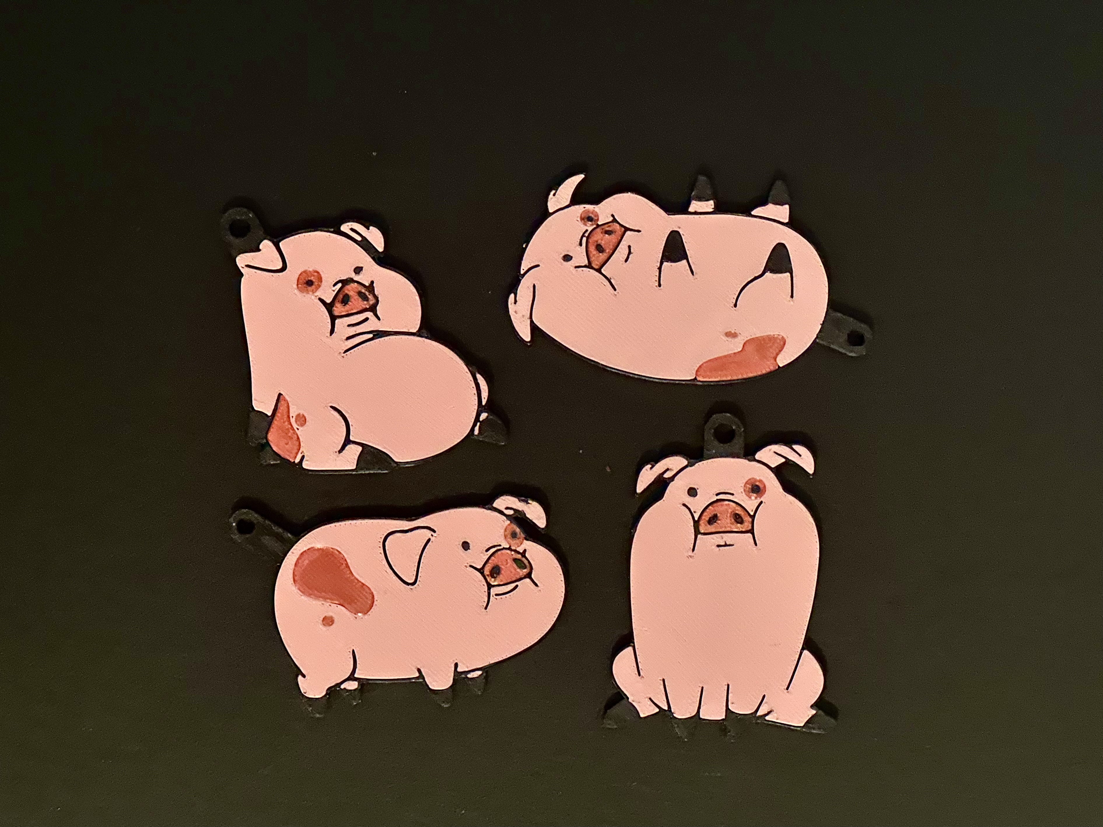 Waddles Keychains