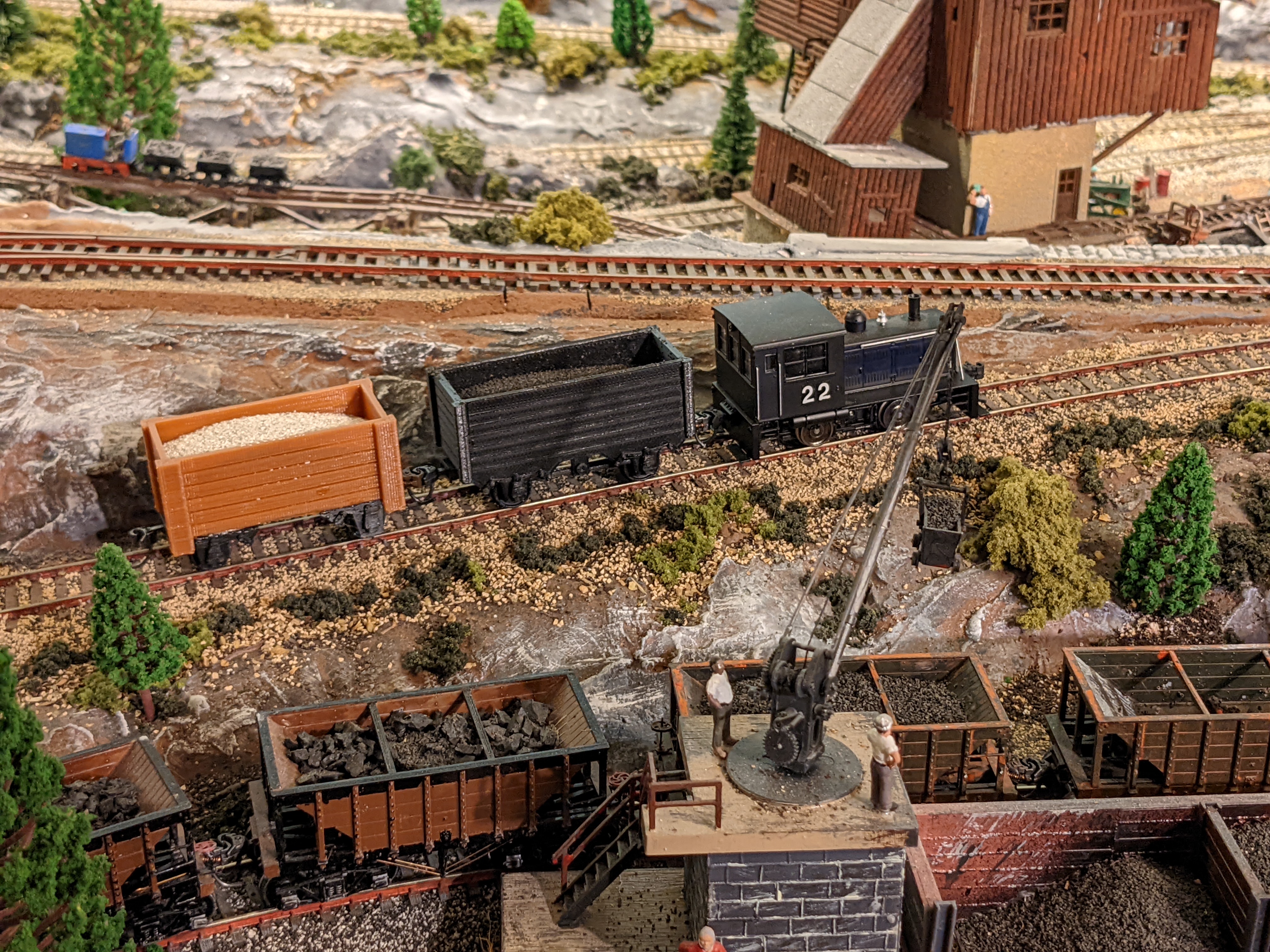 Mine Wagon HO Scale 1:87