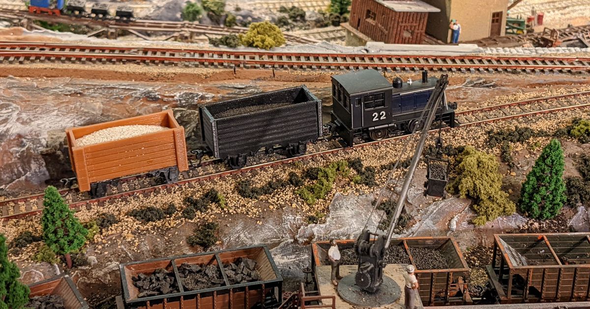 Mine Wagon HO Scale 1:87 by TimW | Download free STL model | Printables.com