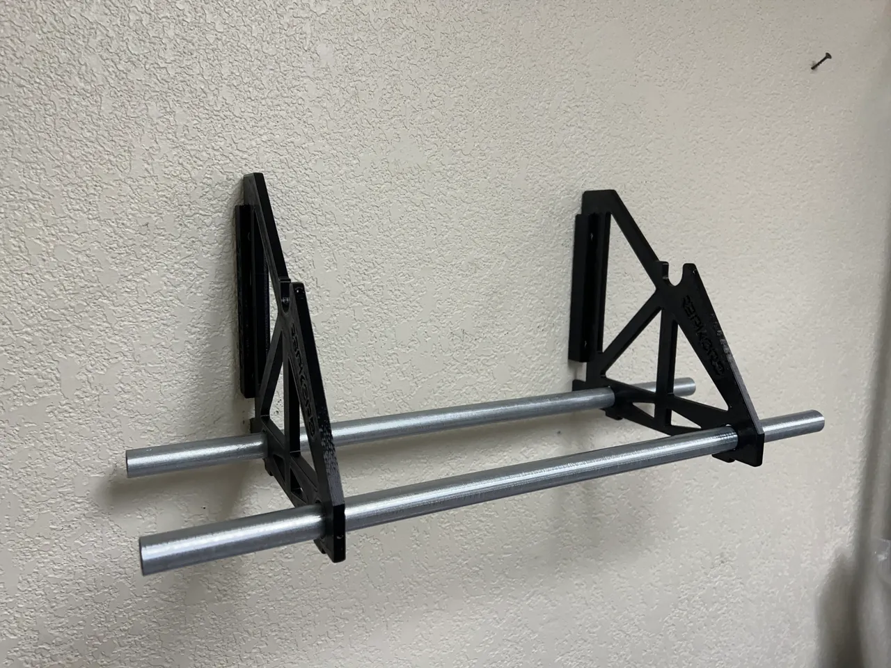 Gravity Feed Spool Rack Is Base Deck Mount – Fixtures Close Up