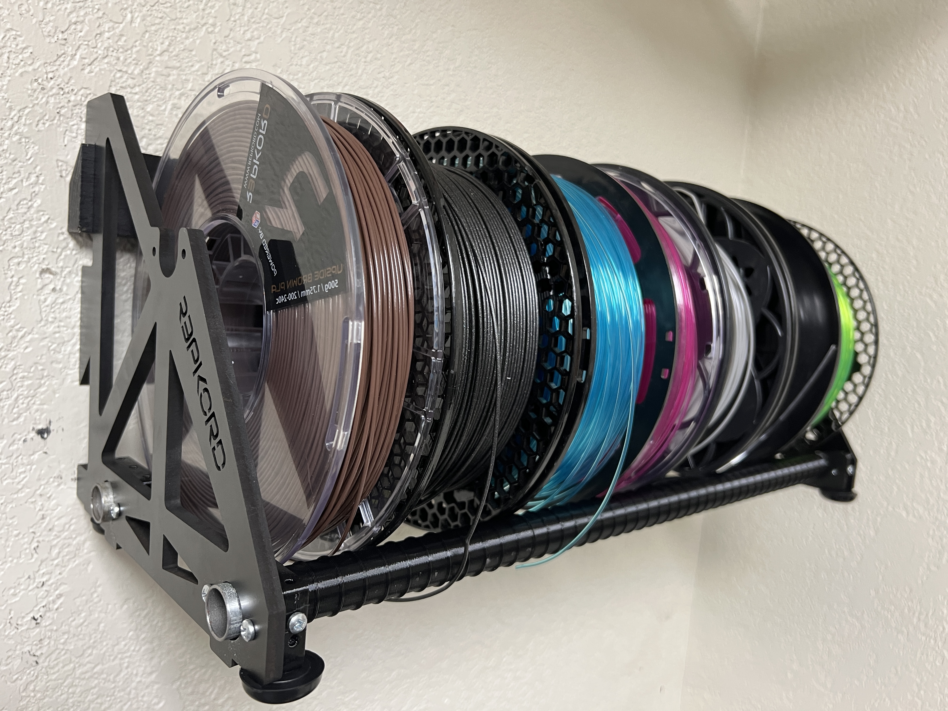 RepRack: Open Source Spool Holder And Storage System by Repkord by